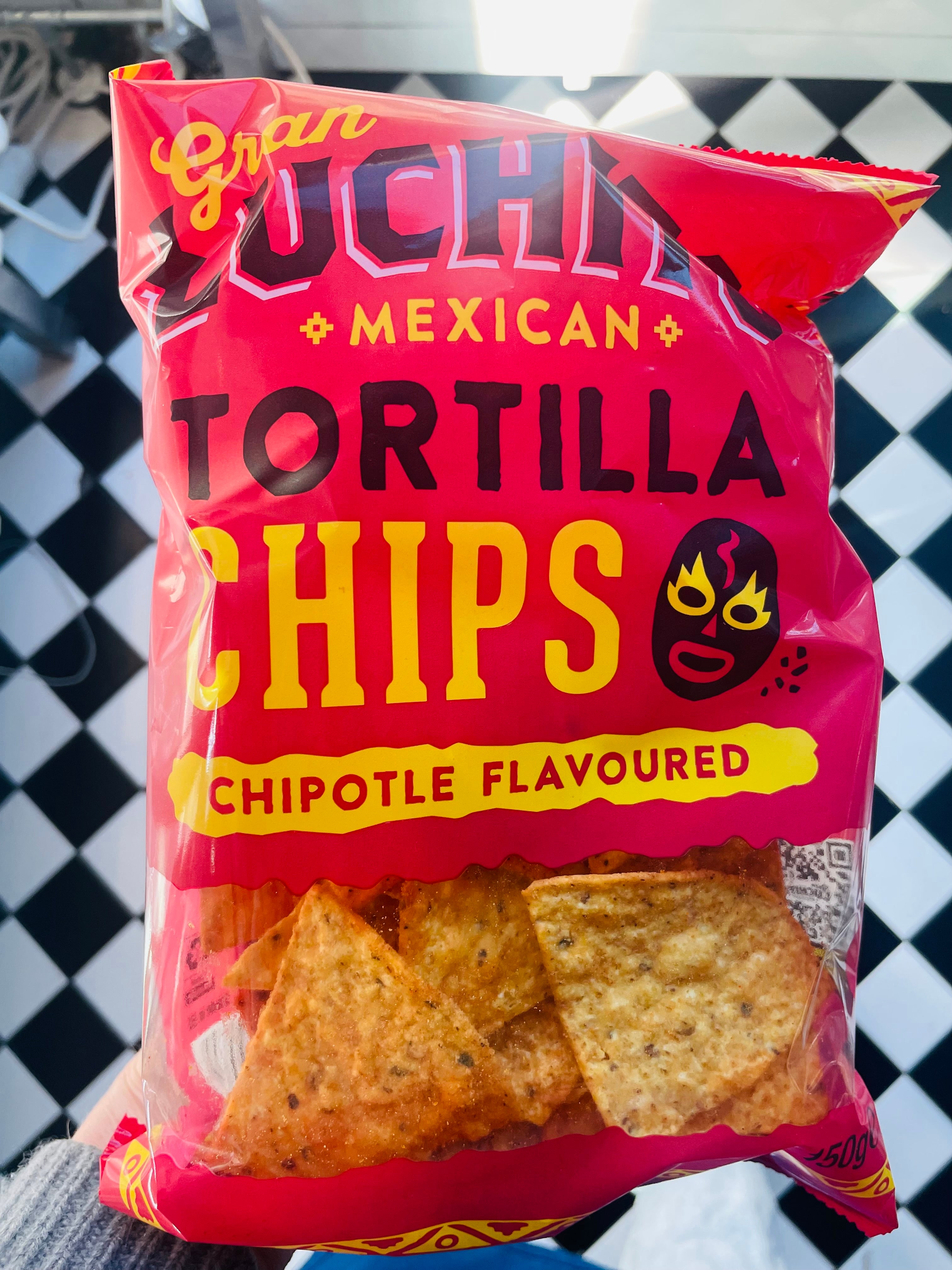Luchito tortillachips, chipotle